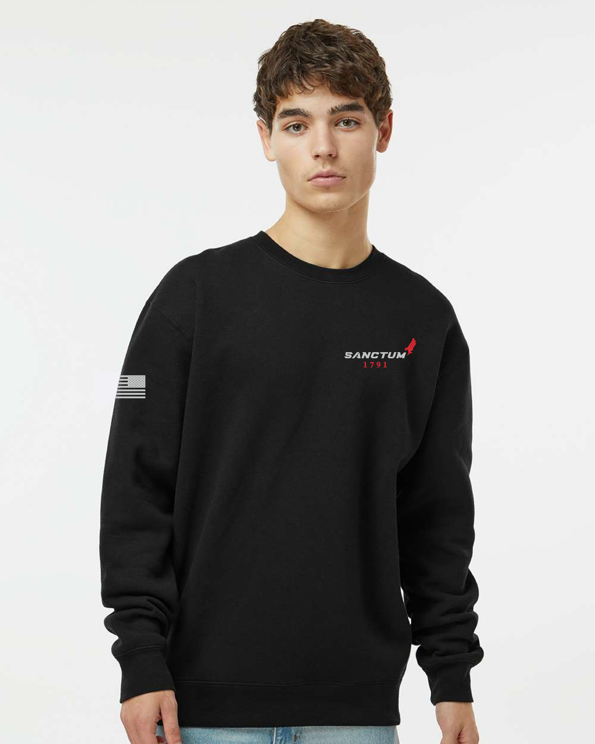 Old Glory Crewneck